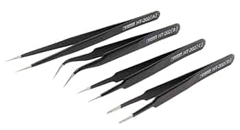 ピンセット４本セット 1-9749-40 ピンセット K‐20 RR 【AXEL】 アズワン